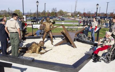 ‘Liberation Point’ D-Day memorial at the Army War College