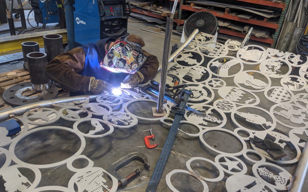 Behind the Scenes: Fabricating “Fearless Guardians,” a Powerful Memorial Tribute