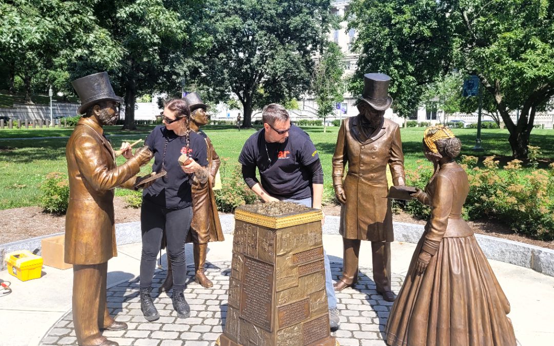 Preserving History: Onsite Conservation of “Gathering at the Crossroads”