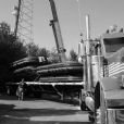 Loading the North & South side of the US Capitol bronze sculpture fountains. After the conservation treatment the bronze fountains were reinstalled on the Capitol grounds of the original site.