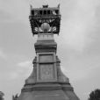 This is a photo before the conservation and restoration sculpture treatment. The US Capitol cast bronze Chinese Lanterns required removal, crating, and shipment to our facility, ART Research Enterprises Inc. in Lancaster Pa.