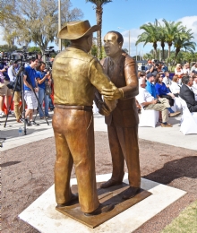 Joker Marchant with George Jenkins