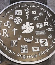 Southeastern Regional Medical Center Plaque