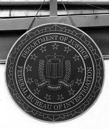 FBI Plaque