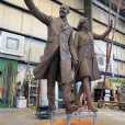 Seven-foot figurative sculpture in production at ART Research Enterprises